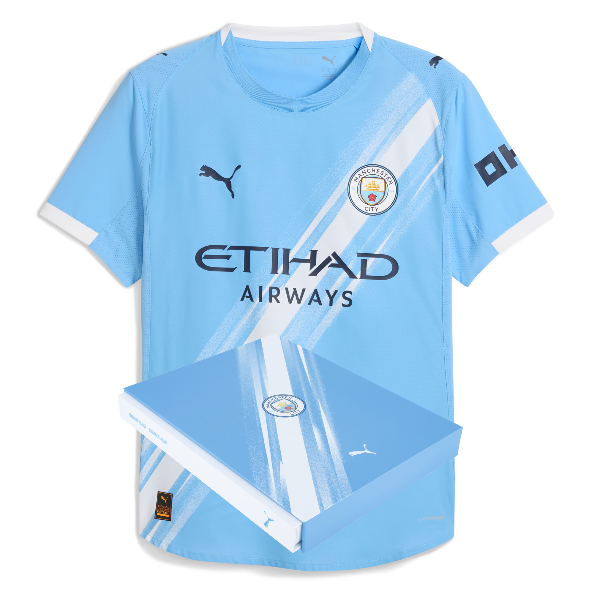 Manchester City manchester city home authentic jersey 202526 in gift box Shirts - Official Store