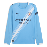 Manchester City manchester city home jersey 202526 long sleeve with custom printing Shirts - Official Store