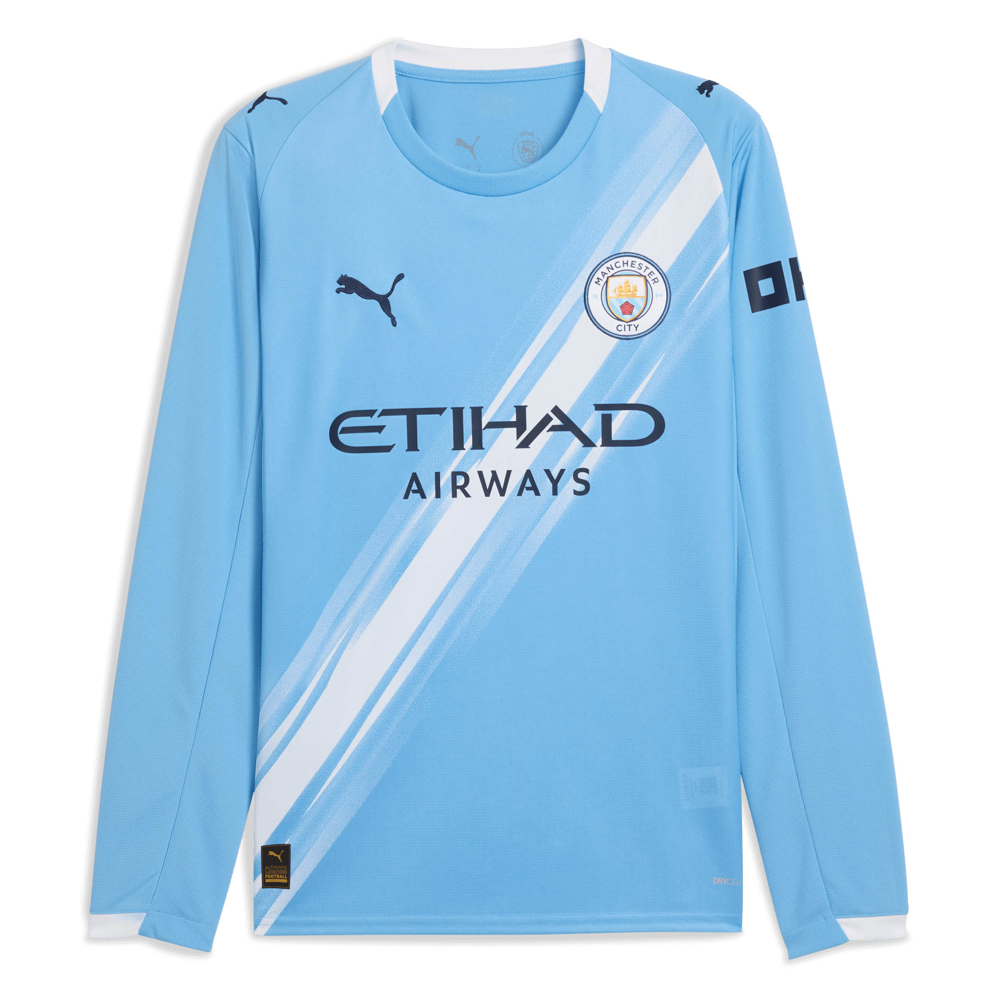 Manchester City manchester city home jersey 202526 long sleeve with custom printing Shirts - Official Store
