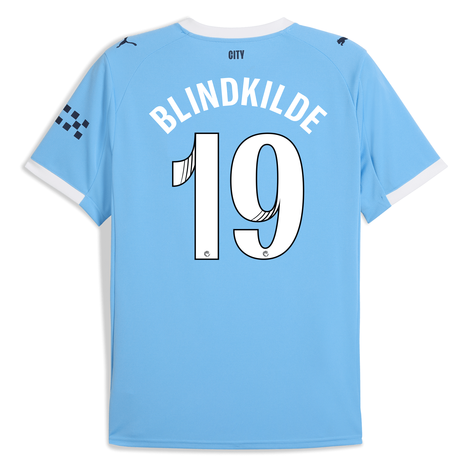 Manchester City manchester city home jersey 202526 with blindkilde 19 printing Shirts - Official Store