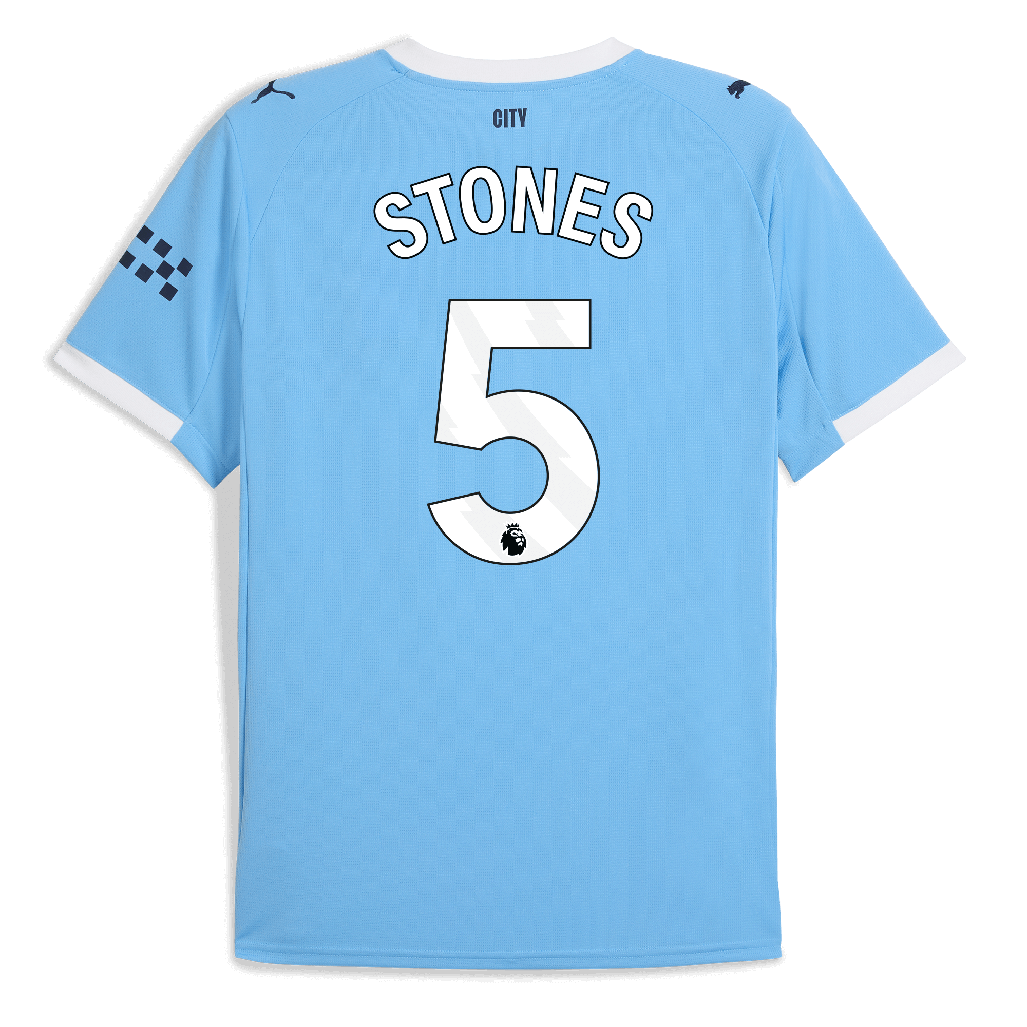 Manchester City manchester city home jersey 202526 with stones 5 printing Shirts - Official Store