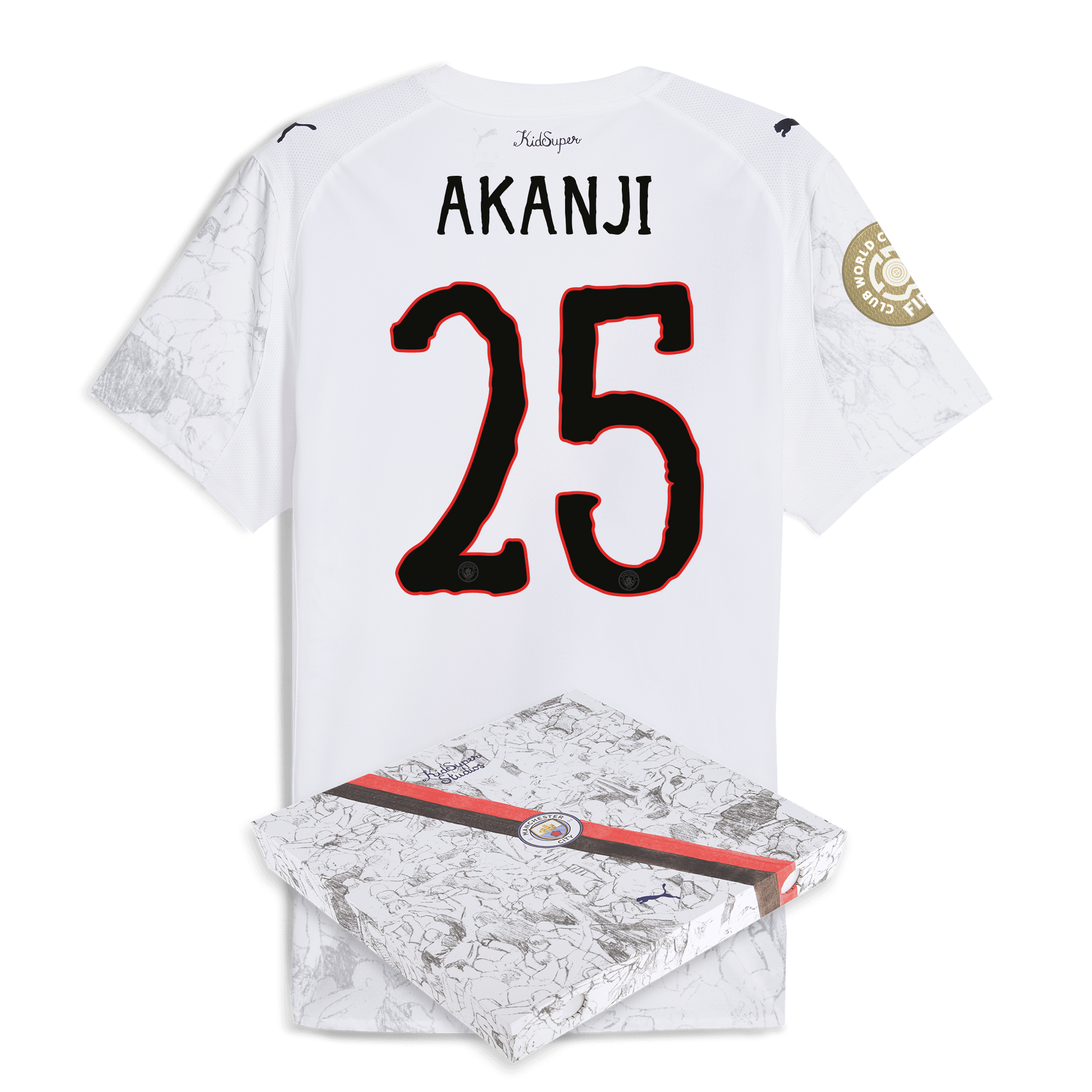 Manchester City manchester city kidsuper authentic jersey 202526 club world cup with akanji 25 printing in gift box Shirts - Official Store