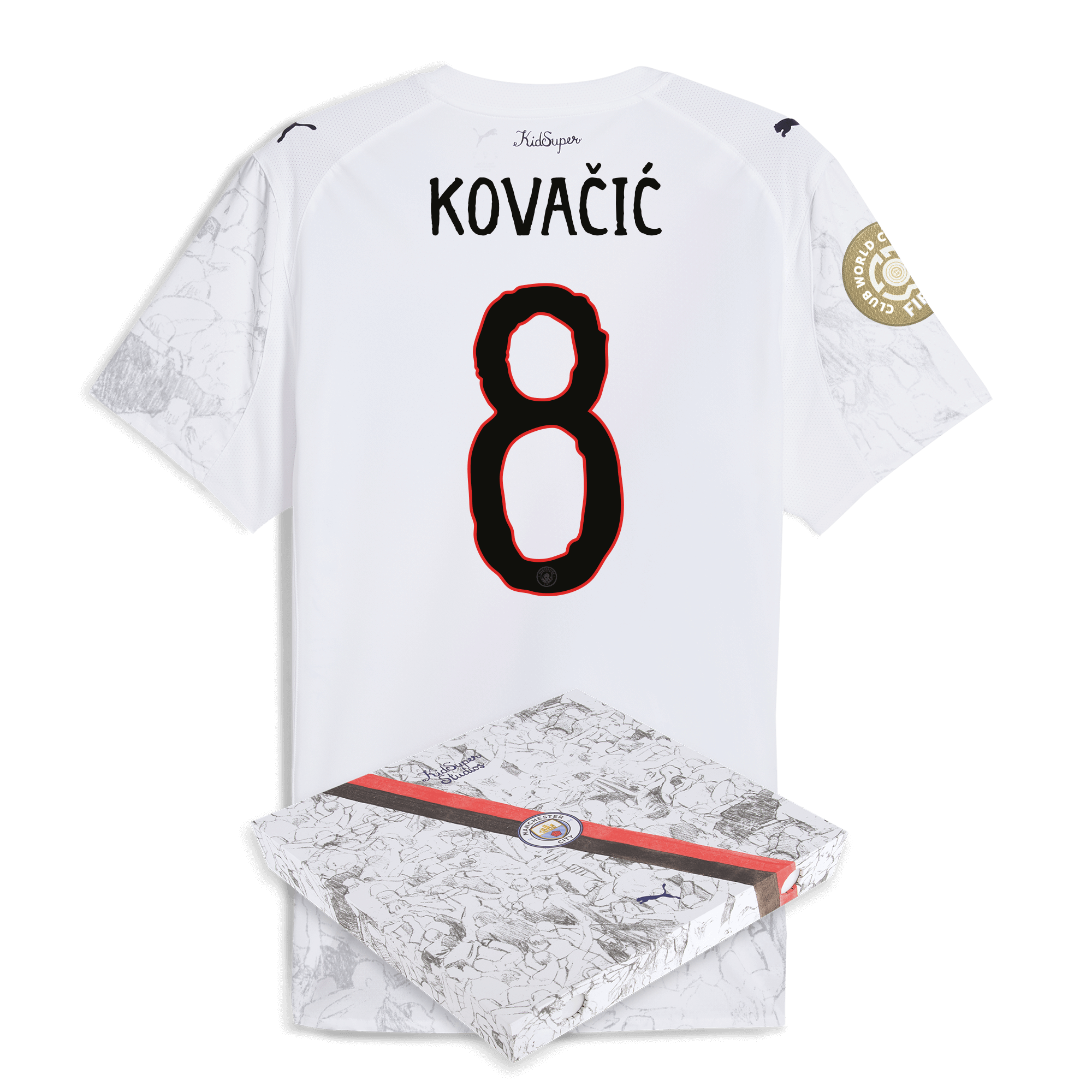 Manchester City manchester city kidsuper authentic jersey 202526 club world cup with kovaČiĆ 8 printing in gift box Shirts - Official Store
