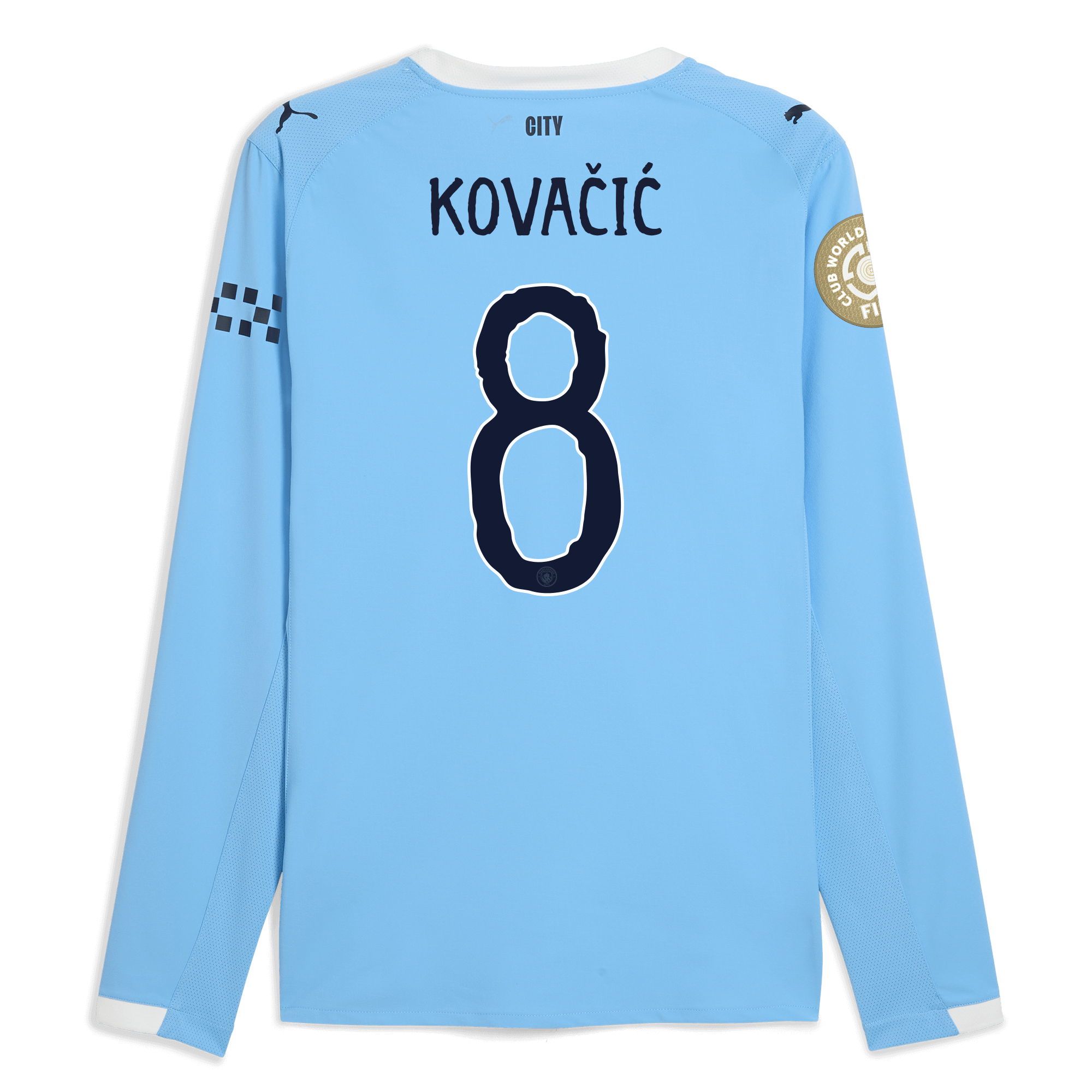 Manchester City manchester city kidsuper club world cup home authentic jersey 202526 long sleeve with kovaČiĆ 8 printing Shirts - Official Store