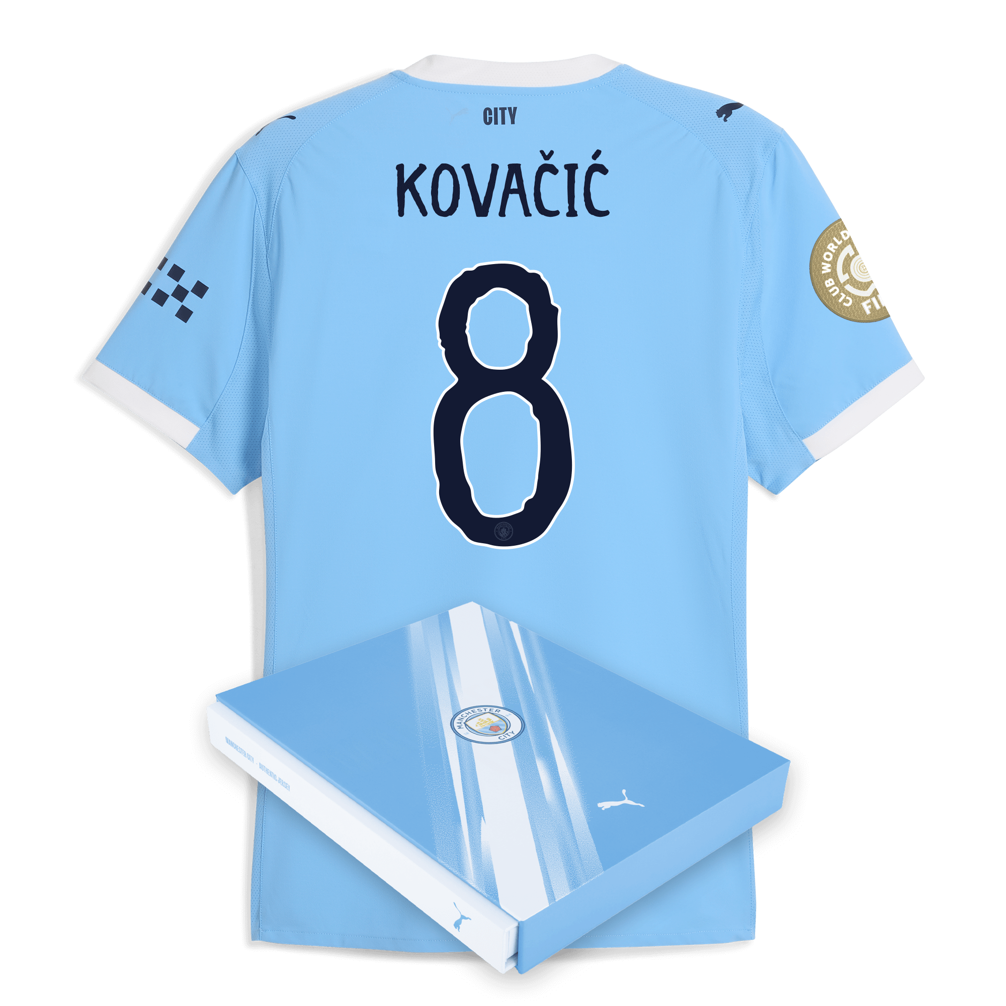 Manchester City manchester city kidsuper club world cup home authentic jersey 202526 with kovaČiĆ 8 printing in gift box Shirts - Official Store