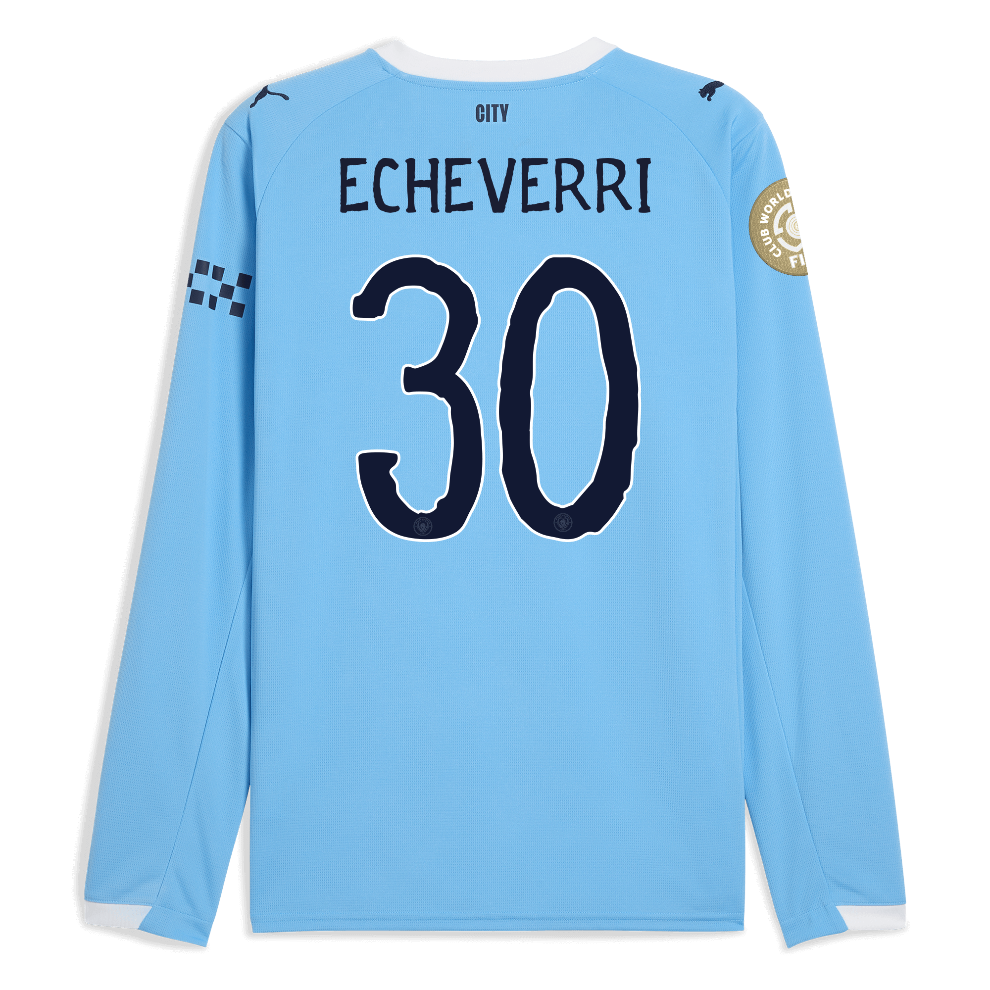 Manchester City manchester city kidsuper club world cup home jersey 202526 long sleeve with echeverri 30 printing Shirts - Official Store Manchester City manchester city kidsuper club world cup home jersey 202526 long sleeve with echeverri 30 printing Shirts - Official Store