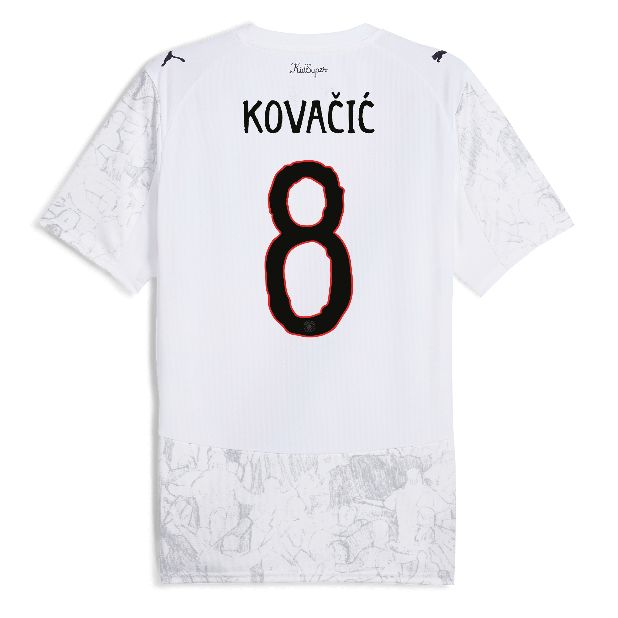 Manchester City manchester city kidsuper jersey 202526 with kovaČiĆ 8 printing Shirts - Official Store