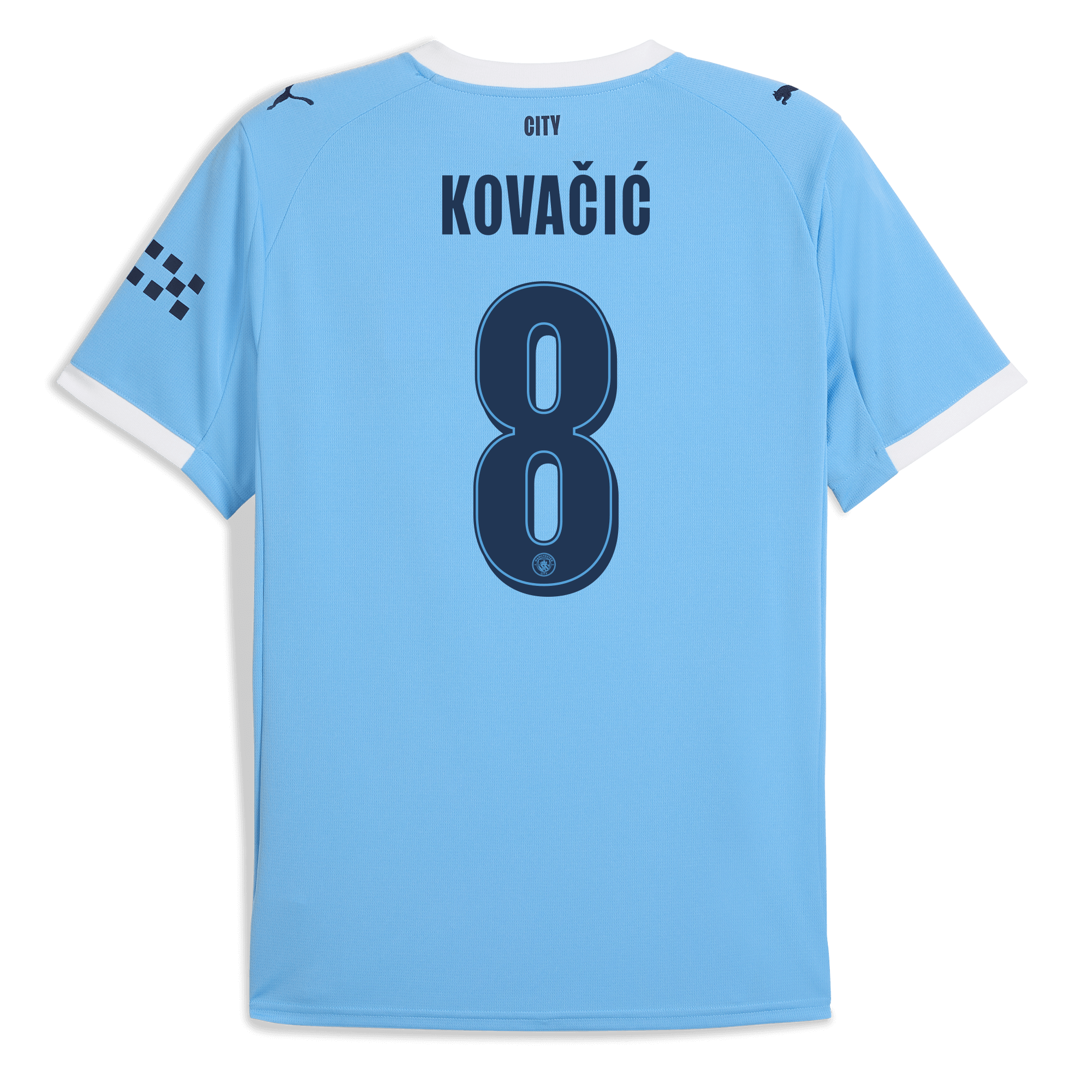 Manchester City manchester city man city home jersey 202526 with kovaČiĆ 8 printing Shirts - Official Store