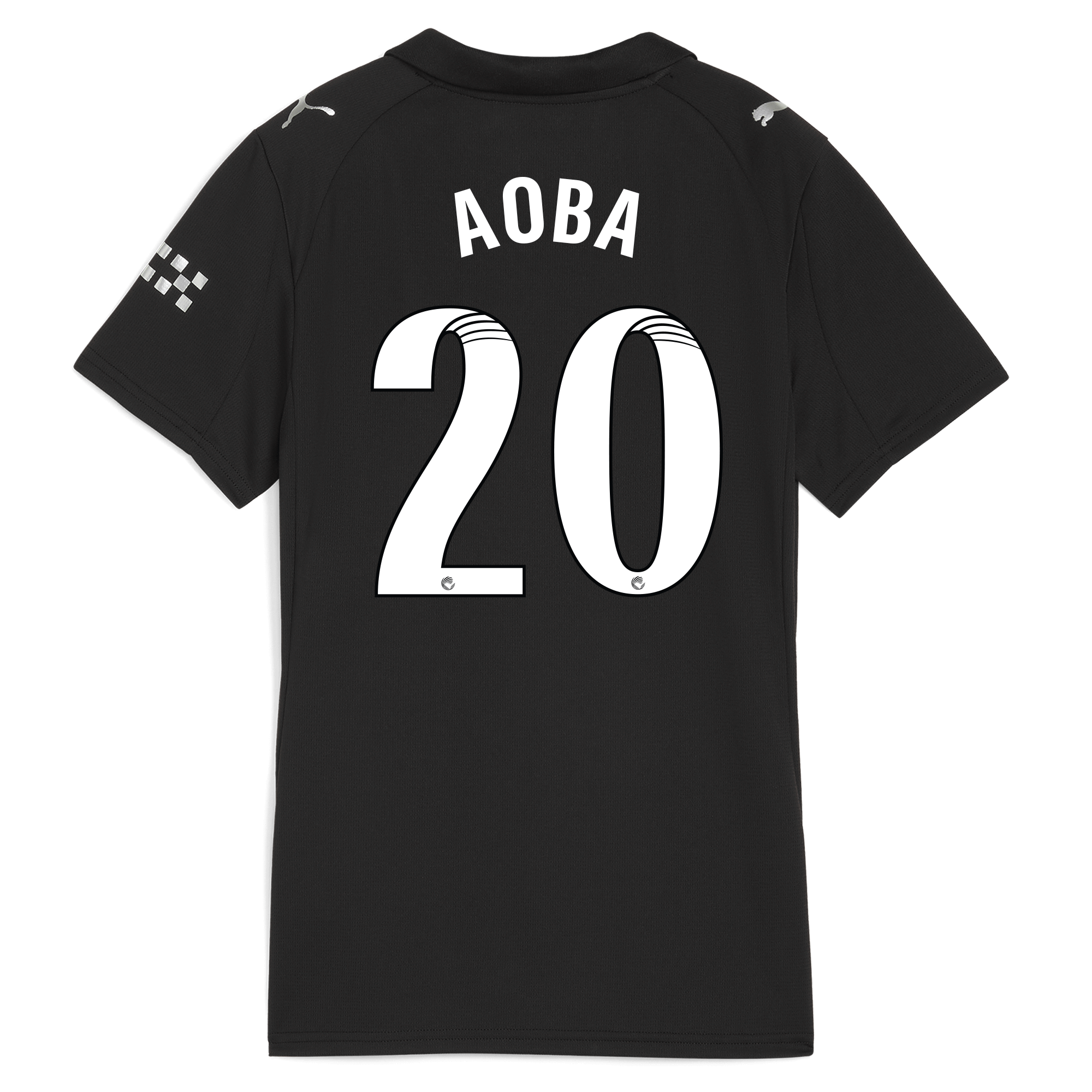 Manchester City womens manchester city away jersey 202526 with aoba 20 printing Shirts - Official Store
