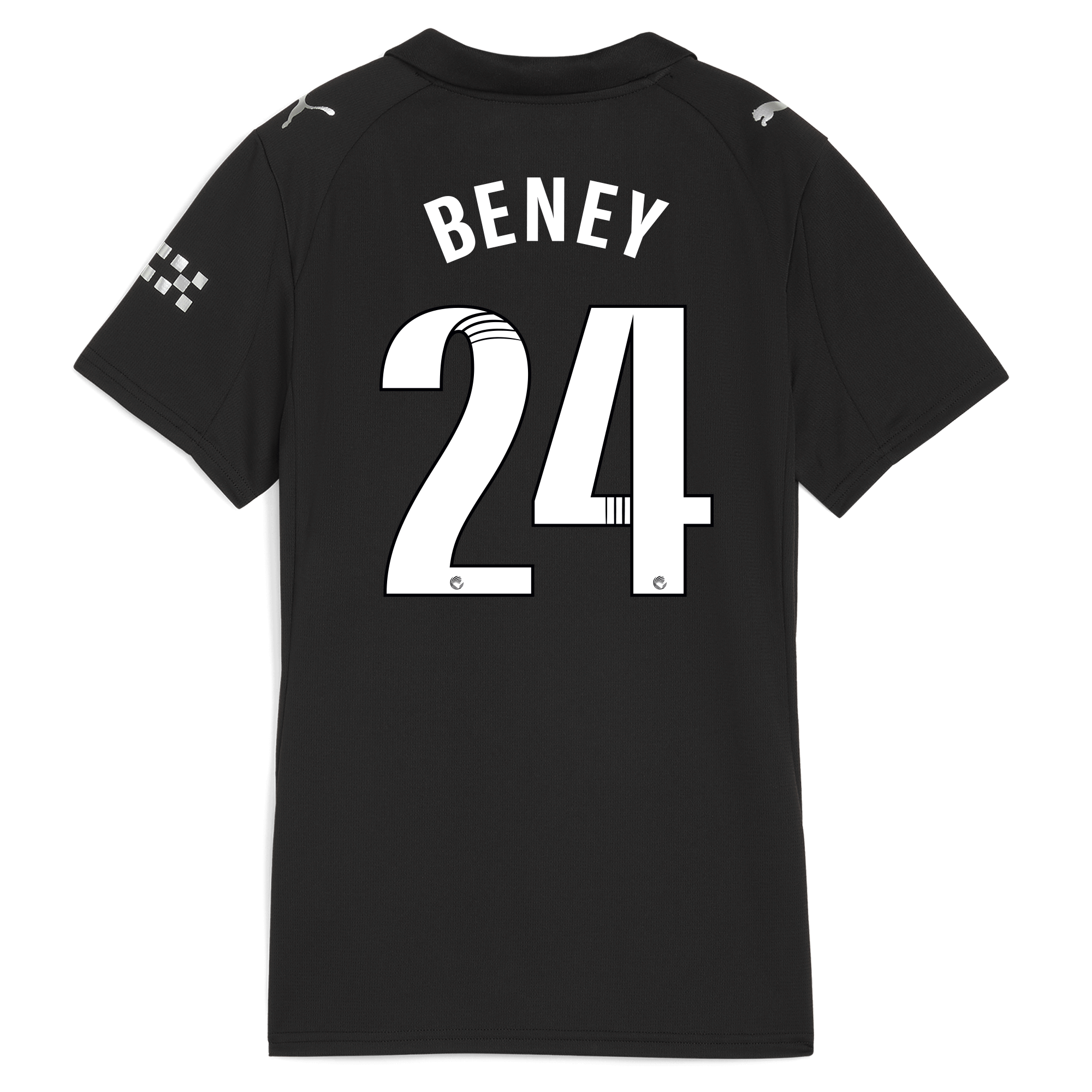 Manchester City womens manchester city away jersey 202526 with beney 24 printing Shirts - Official Store