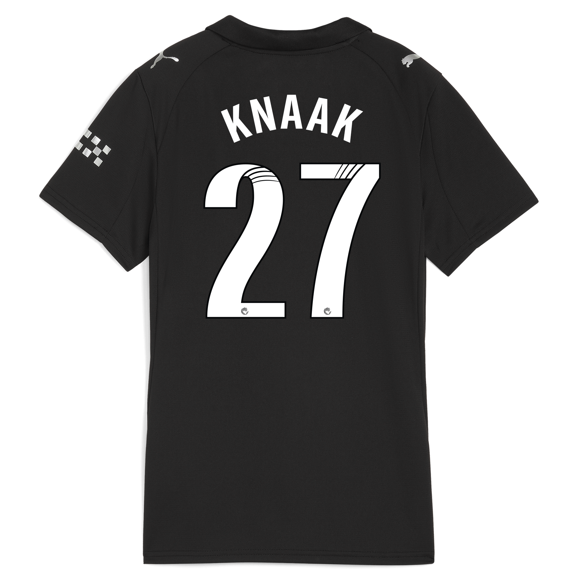 Manchester City womens manchester city away jersey 202526 with knaak 27 printing Shirts - Official Store