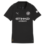 Manchester City womens manchester city away jersey black 202526 with custom printing Shirts - Official Store