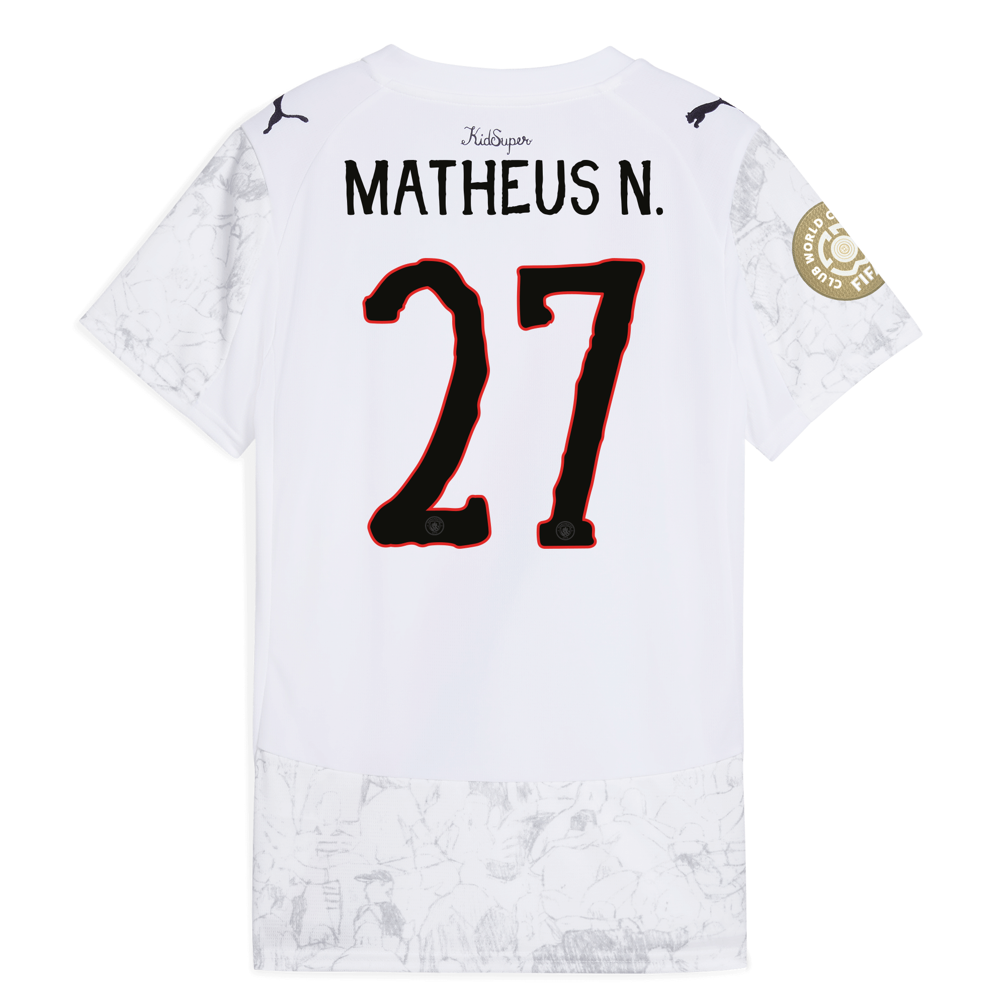 Manchester City womens manchester city kidsuper jersey 202526 club world cup with matheus n. 27 printing Shirts - Official Store Manchester City womens manchester city kidsuper jersey 202526 club world cup with matheus n. 27 printing Shirts - Official Store